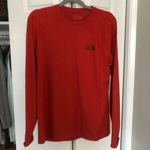 Mens Mountain Hardwear Crater Lake Long Sleeve